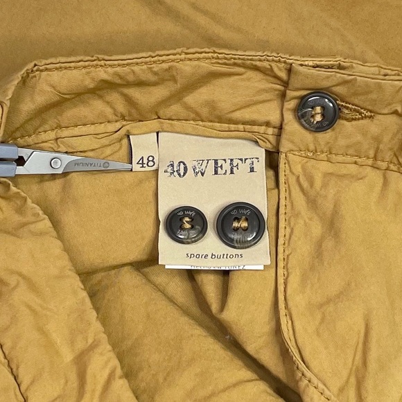 40Weft Men’s Lenny Chino Skinny Pants Size - Picture 5 of 7